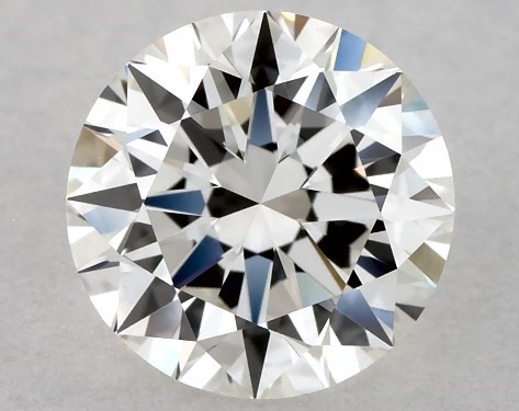 GIA 1.00 Carat H-VVS1 Excellent Cut Round Natural Diamond