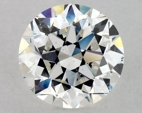 GIA 1.00 Carat H-SI1 Very Good Cut Round Diamond