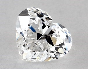 1.00 Carat E-SI1 Heart Shaped Diamond