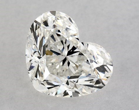 GIA 1.00 Carat G-VS1 Very Good Cut Heart Diamond