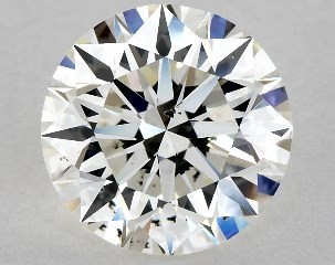 2.10 Carat I-SI1 Excellent Cut Round Diamond