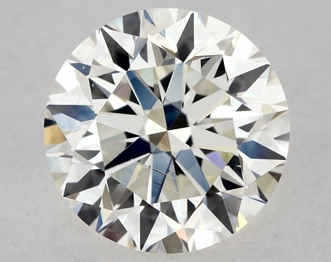 GIA 1.00 Carat J-VS2 Very Good Cut Round Diamond