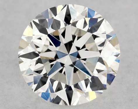 GIA 1.00 Carat H-VS1 Very Good Cut Round Diamond