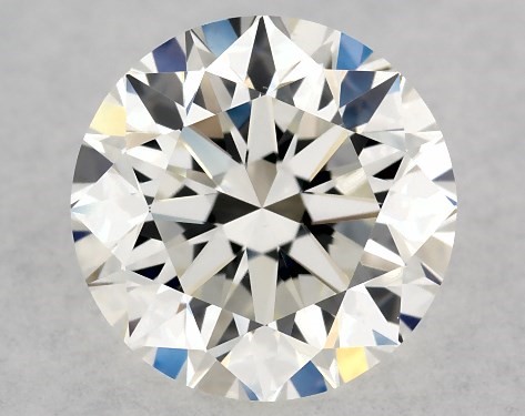 GIA 1.00 Carat H-VS1 Very Good Cut Round Diamond