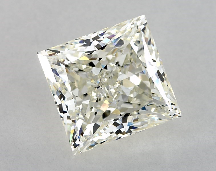 5.08 carat princess diamond, K VS2