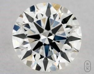 This Astor TM diamond, 1.03 carat I color vs2 clarity has ideal proportions and a diamond grading report from GIA