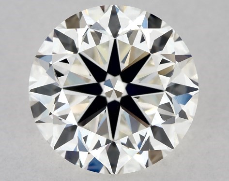 GIA 1.00 Carat H-VVS2 Good Cut Round Diamond