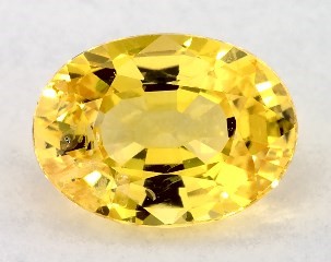 This 1.03 Oval Yellow Sapphire is sold exclusively by Blue Nile 