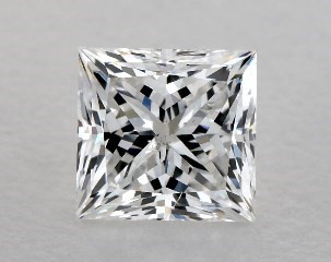1.00 Carat E-SI1 Princess Cut Diamond