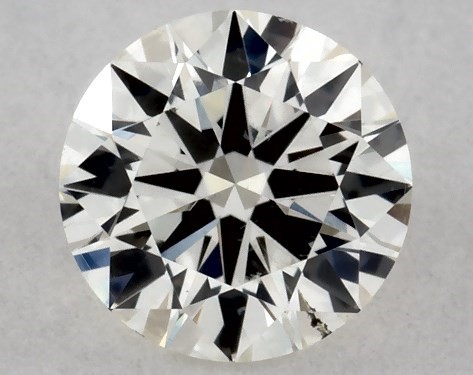 GIA 0.30 Carat J-SI1 Very Good Cut Round Diamond
