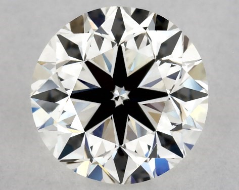 GIA 1.00 Carat H-VVS1 Very Good Cut Round Diamond