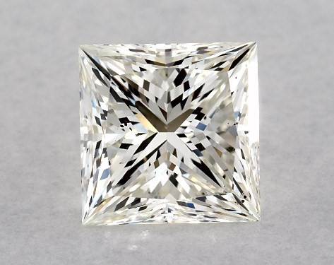 GIA 1.50 Carat K-SI1 Very Good Cut Princess Diamond