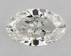 Lab-Created 1.11 Carat G-VS1 Oval Cut Diamond