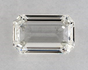 Lab-Created 1.01 Carat G-VS2 Emerald Cut Diamond