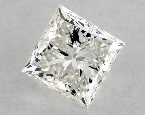 GIA 0.75 Carat J-VVS2 Ideal Cut Princess Diamond
