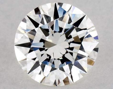 GIA 1.00 Carat H-VS2 Excellent Cut Round Diamond