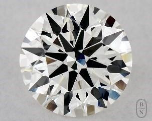 This 2.06 carat Lab-Created  round diamond H color vvs2 clarity has Excellent proportions and a diamond grading report from GIA