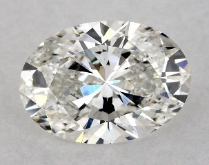 Lab-Created 1.06 Carat G-VS1 Oval Cut Diamond