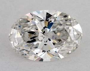 Lab-Created 1.07 Carat G-VS1 Oval Cut Diamond