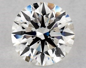 This 2.14 carat Lab-Created  round diamond H color vs1 clarity has Excellent proportions and a diamond grading report from GIA