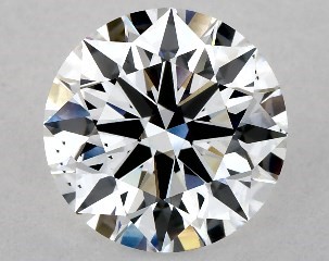 Lab-Created 2.17 Carat D-SI1 Excellent Cut Round Diamond