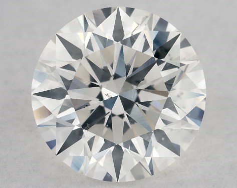 GIA 1.01 Carat H-SI2 Excellent Cut Round Diamond