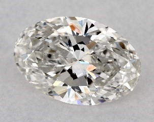 Lab-Created 1.12 Carat G-VS1 Oval Cut Diamond