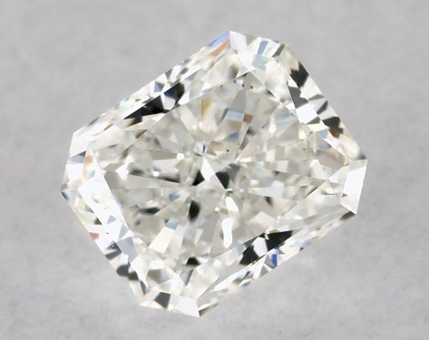 GIA 1.00 Carat H-VS2 Ideal Cut Radiant Diamond
