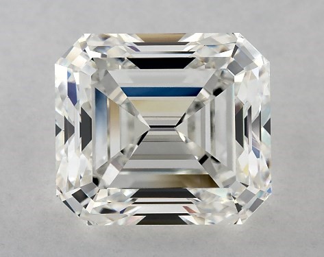 GIA 4.05 Carat H-VS1 Very Good Cut Emerald Diamond