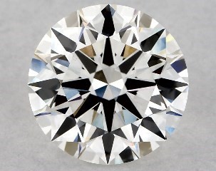 Lab-Created 2.22 Carat H-VVS2 Excellent Cut Round Diamond