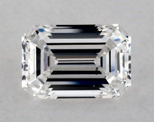 Lab-Created 1.56 Carat E-VS2 Emerald Cut Diamond