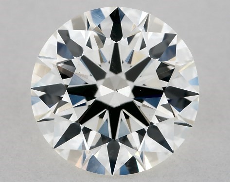 GIA 1.09 Carat H-VS2 Astor Cut Round Diamond