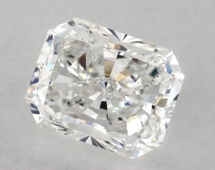 1.00 Carat G-SI1 Radiant Cut Diamond