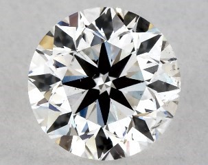 0.50 Carat F-SI2 Very Good Cut Round Diamond