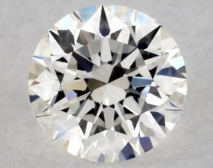 0.52 Carat H-VVS2 Excellent Cut Round Diamond