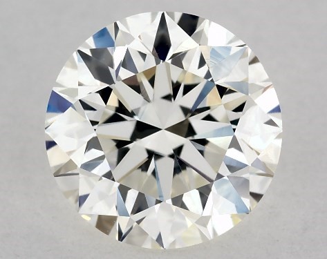 GIA 1.00 Carat J-VS1 Very Good Cut Round Diamond