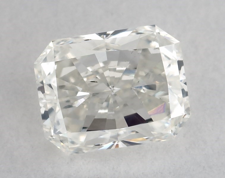 1 carat radiant diamond, I SI1