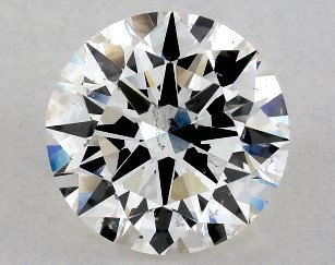 1.00 Carat J-SI1 Excellent Cut Round Diamond