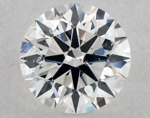 1.02 Carat G-SI2 Excellent Cut Round Diamond