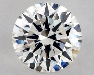 Lab-Created 2.22 Carat G-VS2 Excellent Cut Round Diamond