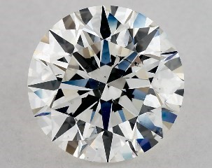 3.03 Carat I-SI1 Excellent Cut Round Diamond