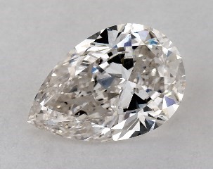 1.01 Carat I-SI1 Pear Shaped Diamond