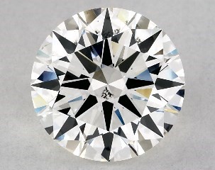 2.01 Carat I-SI1 Excellent Cut Round Diamond