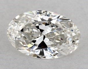 Lab-Created 1.03 Carat G-VVS2 Oval Cut Diamond