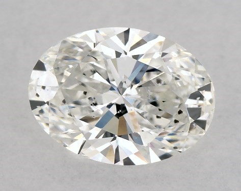 0.80 Carat F-SI2 Oval Cut Diamond