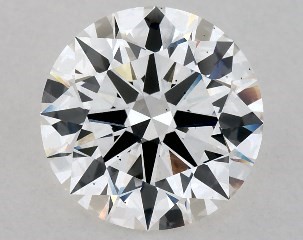Lab-Created 2.12 Carat G-VS2 Excellent Cut Round Diamond