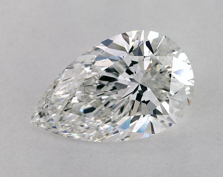 4.39 carat pear diamond, G VS2