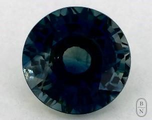 This 1.17 Round Green Sapphire is sold exclusively by Blue Nile 