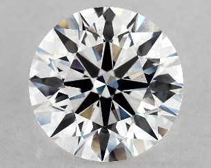 Lab-Created 2.20 Carat H-VS1 Excellent Cut Round Diamond