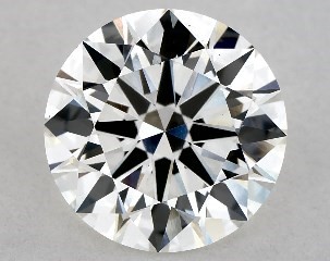 Lab-Created 2.17 Carat H-VS1 Excellent Cut Round Diamond